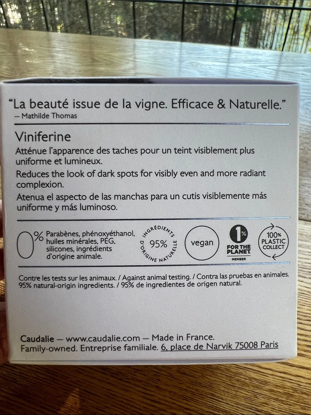 Caudalie Vinoperfect Night Glycolic Cream